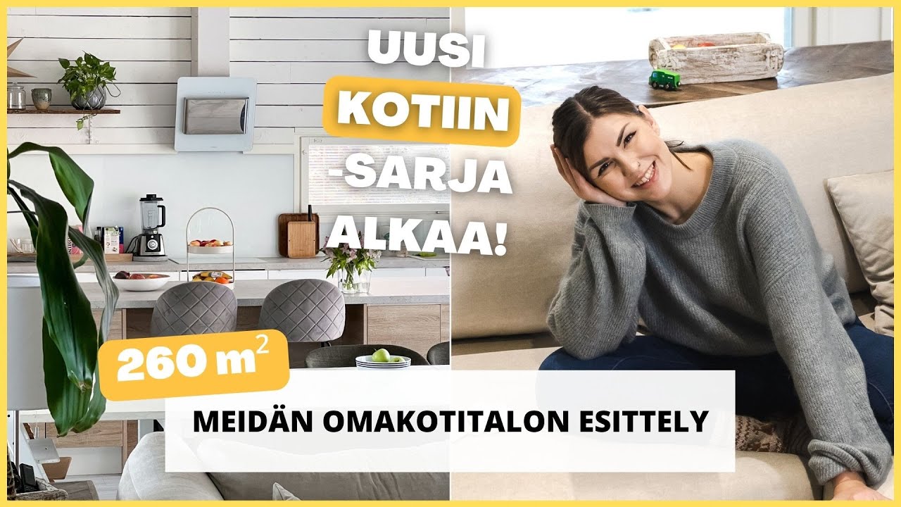 KOTIIN: UUDEN KODIN ESITTELY 🏠😍