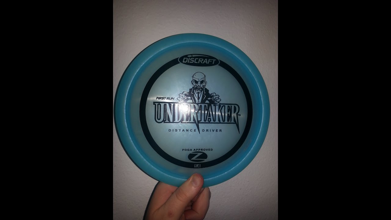 Discraft Undertaker Review/Giveaway:  Disc Golf Nerd Disc Review
