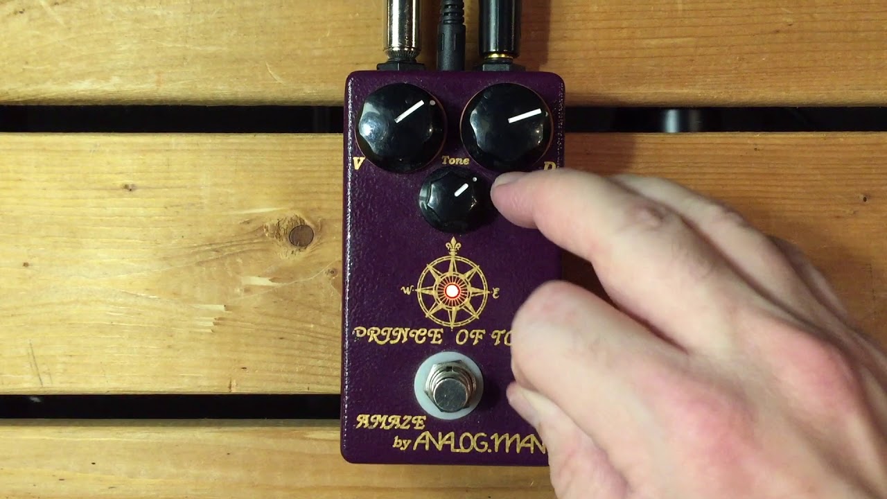 5 Minutes with the Analogman Price of Tone - Pedal Demo