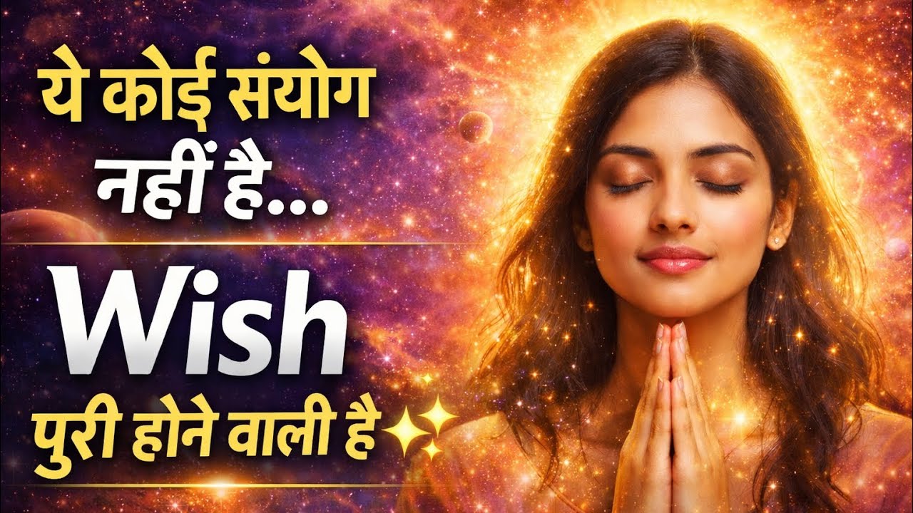 ये वीडियो संयोग नहीं है|आपकी Wish Manifest होने वाली है|Universe का साफ़ संकेत|@bhaktikiorr 