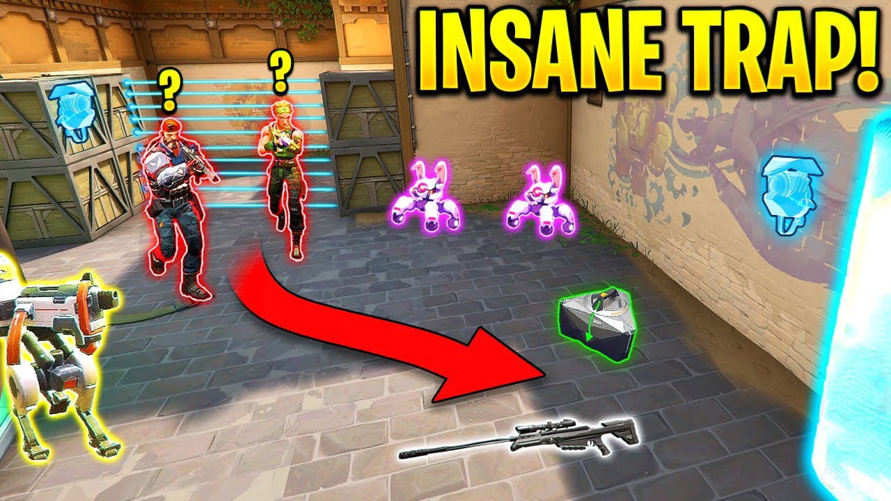 Valorant: The POWER of Creative Traps! - Best Bait & 200 IQ Planning - Valorant Moments Montage