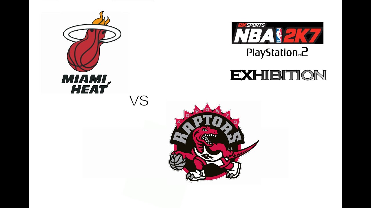 NBA 2K7 (PS2) - Miami Heat at Toronto Raptors (Exhibition)