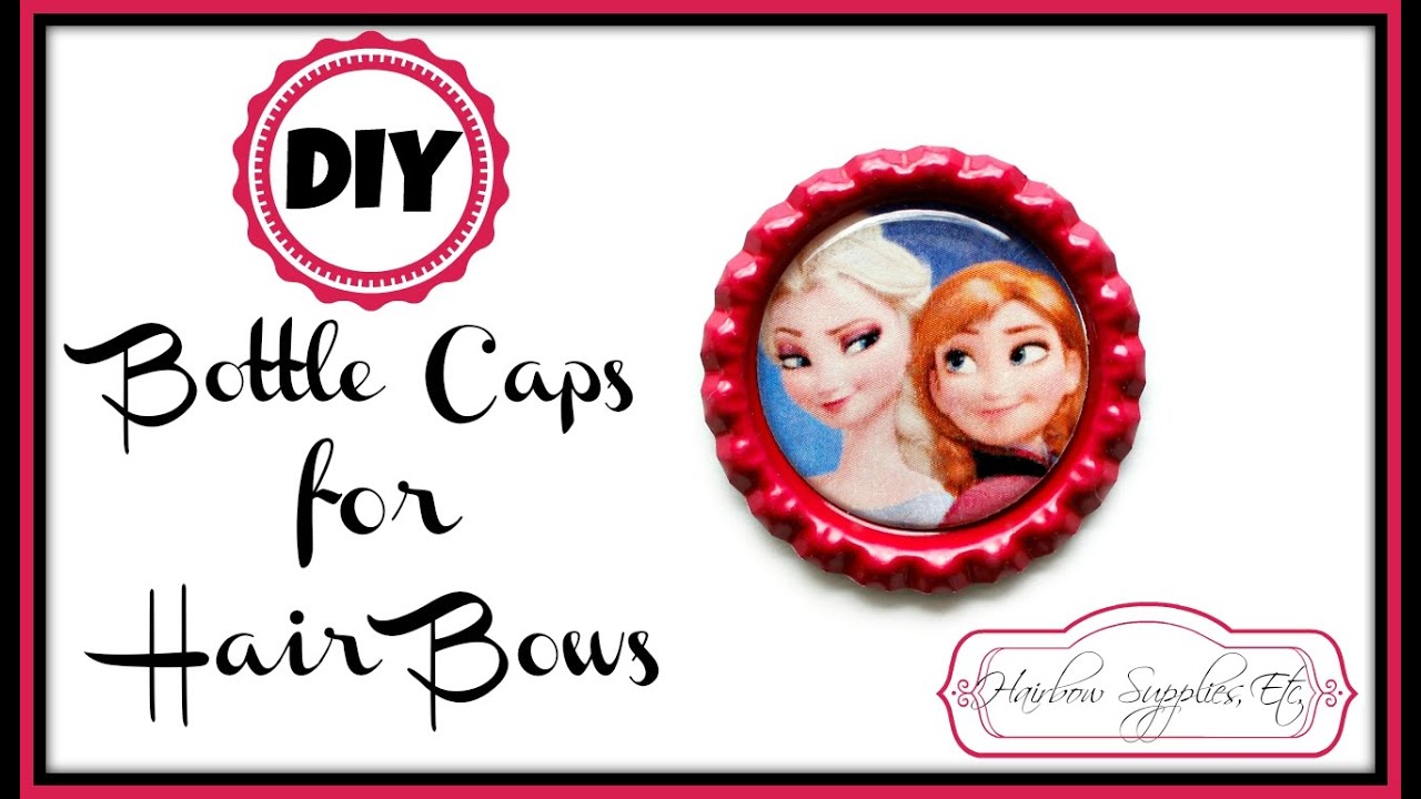 DIY Bottle Caps for Hair Bows - Hair Bow Center -  Hairbow Supplies, Etc.