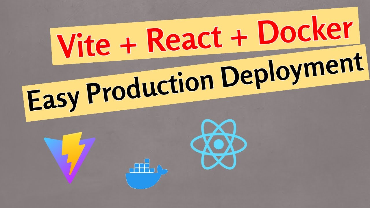 Deploy React Apps with Docker in 5 Minutes FAST!