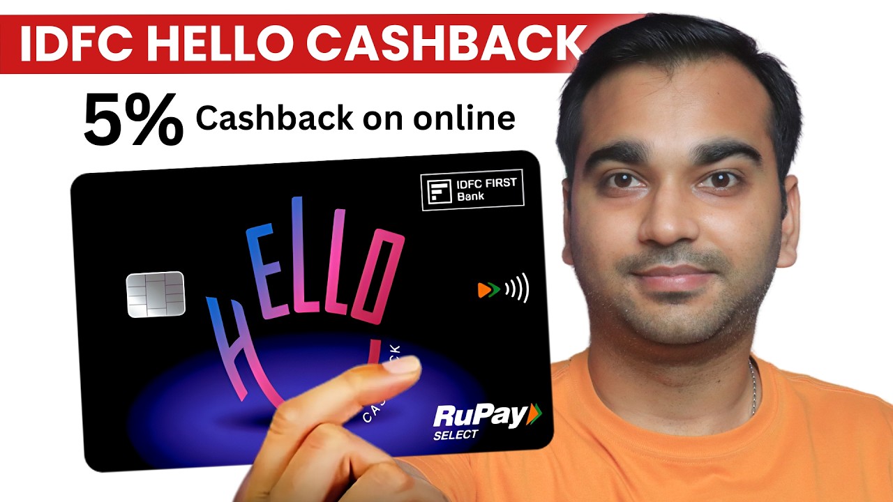 IDFC First Hello Cashback Credit Card Review: 5% Cashback & UPI Benefits (2026)