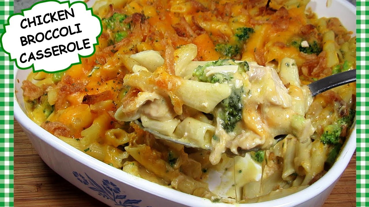 Canned Chicken and Broccoli Pasta Casserole ~ UgLy ChIcKeN ReCiPe