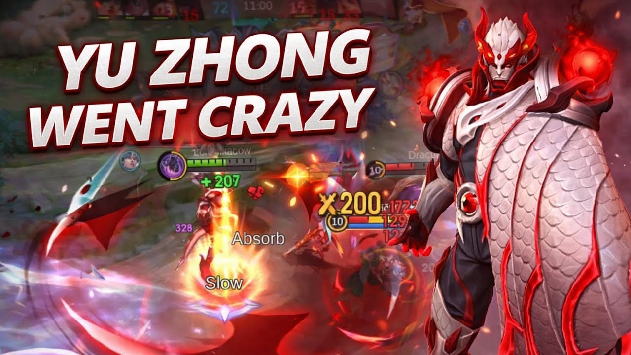 YU ZHONG WENT CRAZY 😈🔥 Insane Ranked Gameplay!
