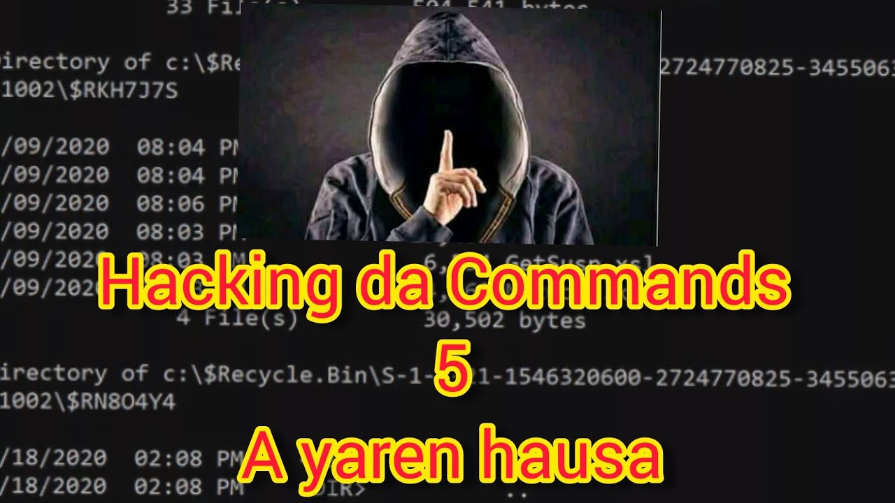 Commands 5 yayin Ethical Hacking | Command prompt | CMD Hack