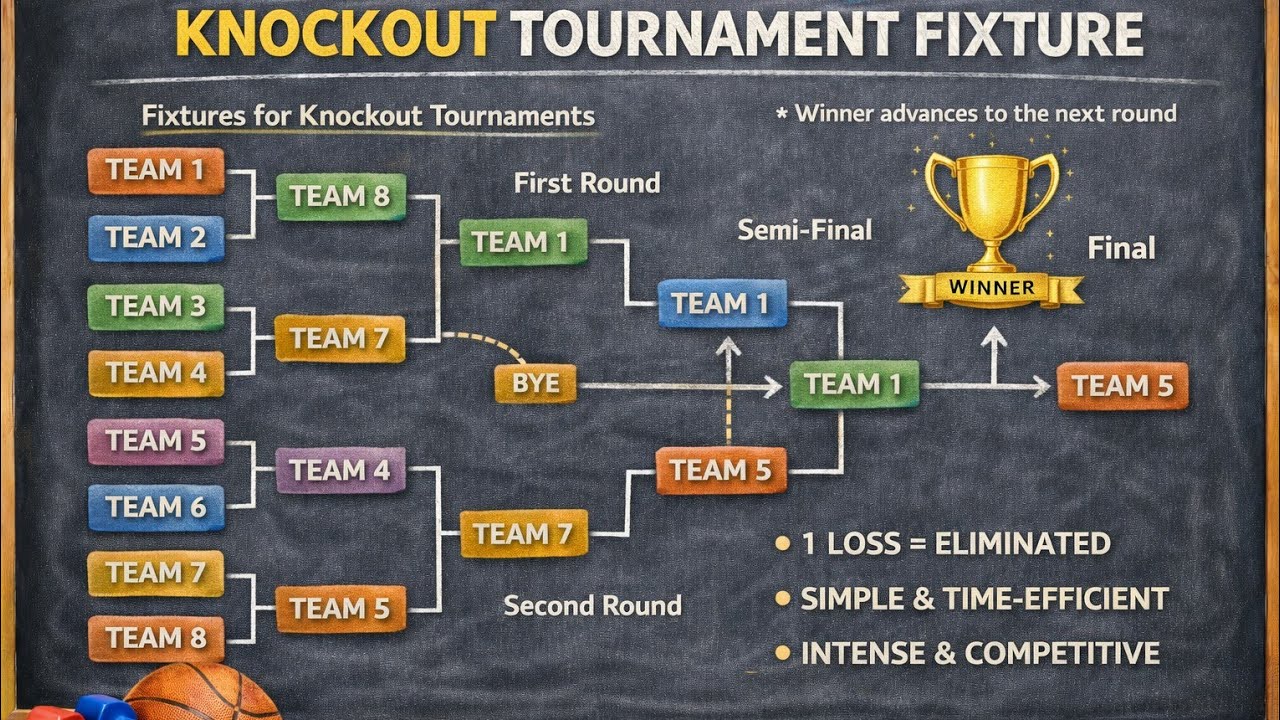 Knockout tournaments: fixtures [tips and tricks]