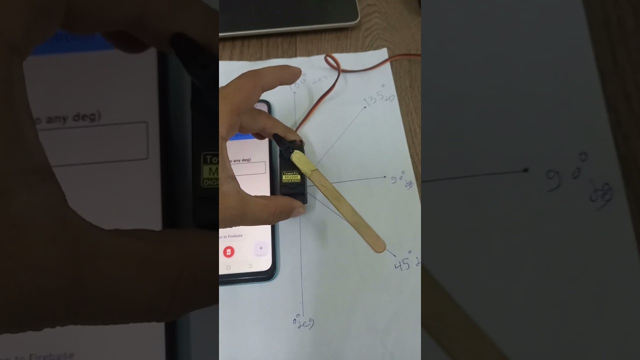 Next-Gen Smart Servo System: ESP32 & Mobile App #ESP32 #ServoControl