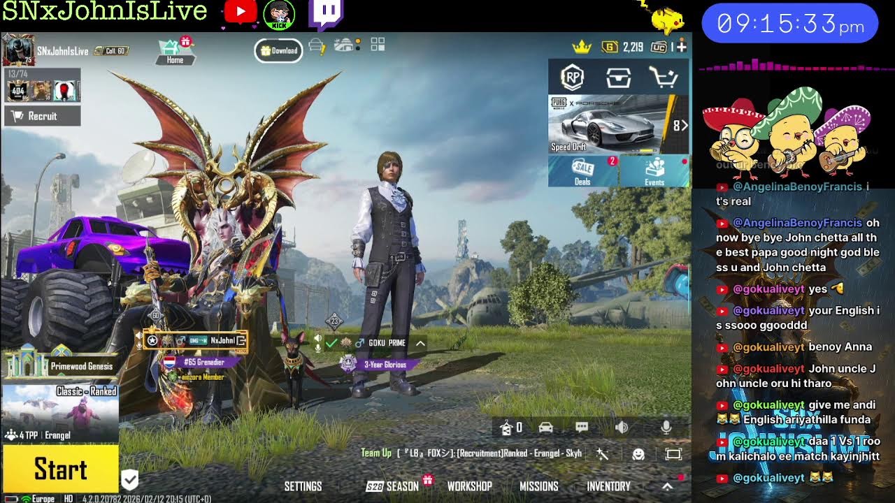 pubg global and bgmi india Malayalam live strem do support guys #pubg #bgm