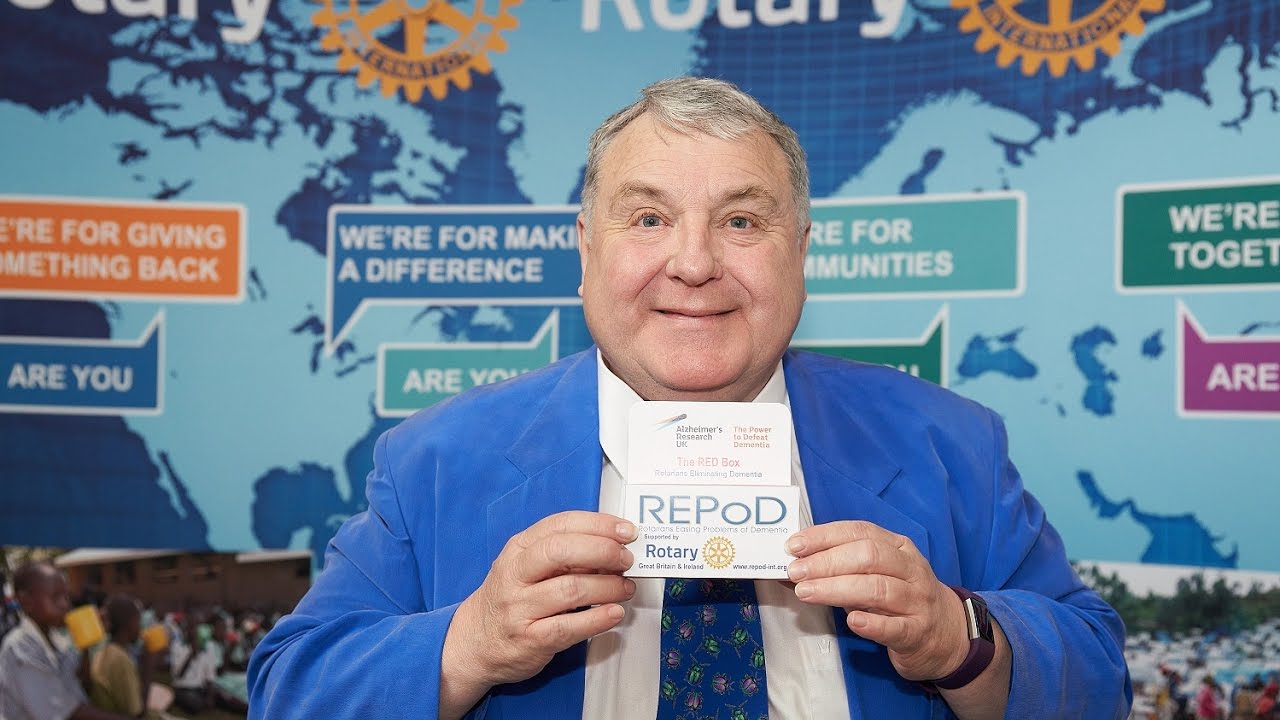 Russell Grant on raising awareness of Dementia at Rotary Conference 2017