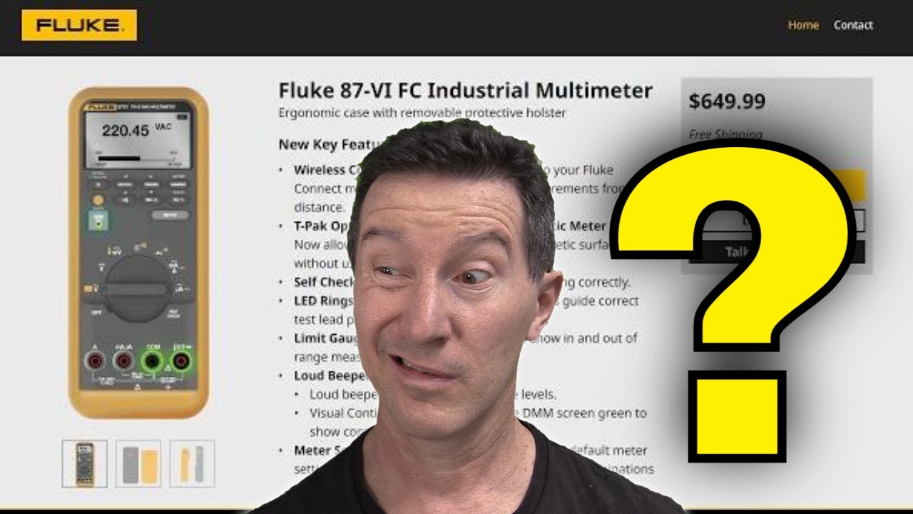 eevBLAB 121 &mdash; НОВЫЙ мультиметр Fluke 87VI! МОЖЕТ БЫТЬ?