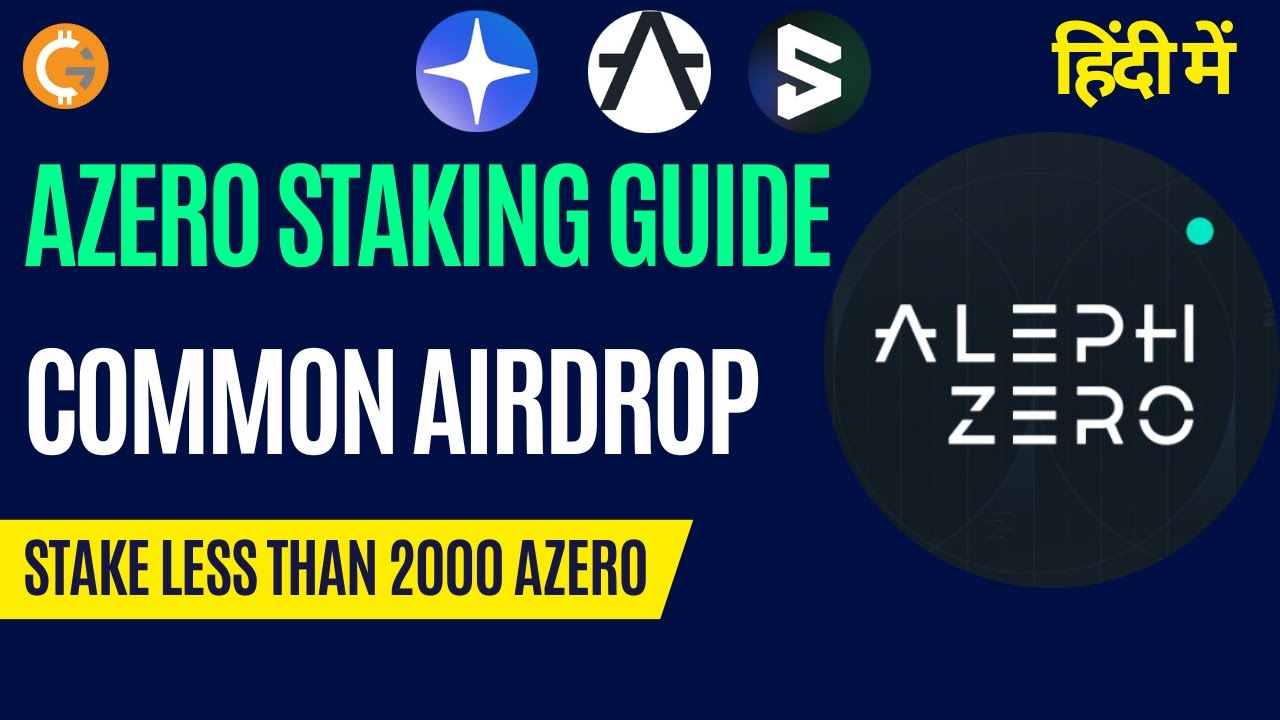 How to Stake AZERO on the Aleph Zero Mainnet | Stake AZERO on SubWallet |  AZERO Common Airdrop