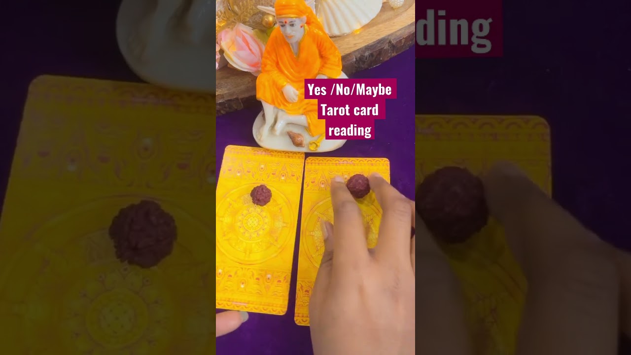 Yes / No / Maybe Tarot card reading #tarotreader #tarotcommunity #divination #dailytarotreading