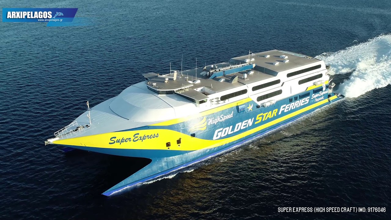 Super Express - (High Speed Craft) Golden Star Ferries Moments Travel   IMO: 9176046