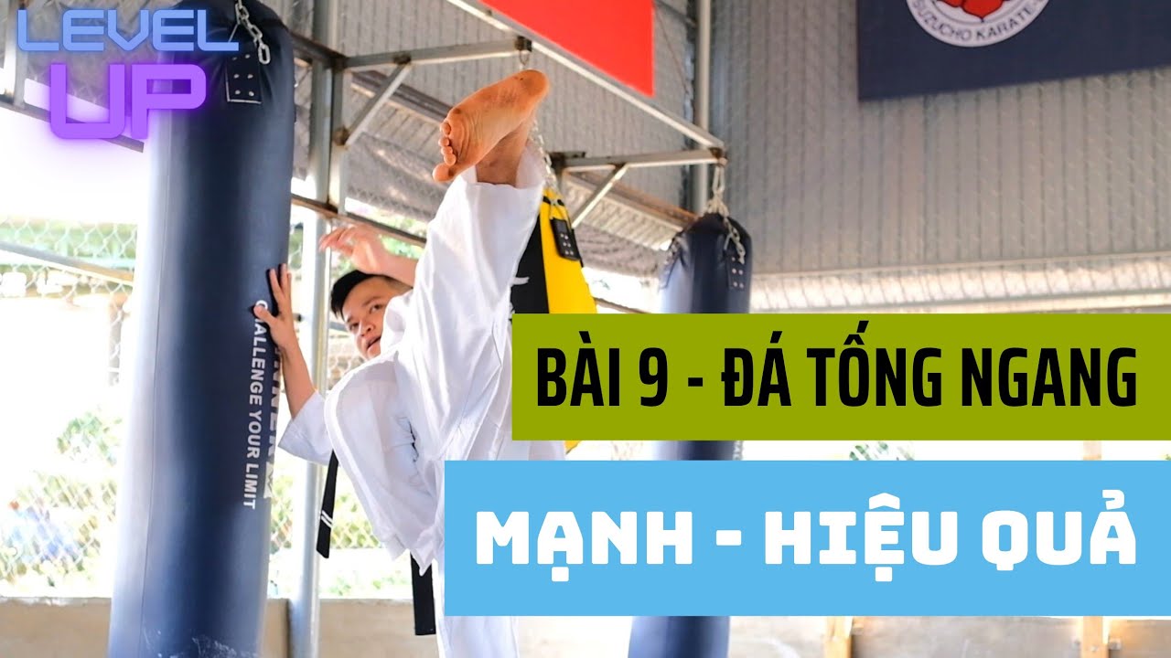 Karate cho người mới bắt đầu | Tự học võ karate | Đá tống ngang Yoko Geri | Side Kick | Bài 9