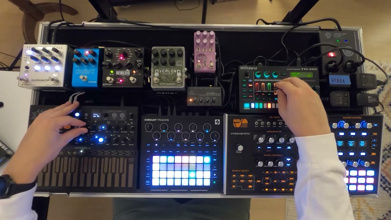Live Drum and Bass. Dawless Jam by Yed Prior. (Circuit Tracks, TR-6S, Hydrasynth, Microfreak)