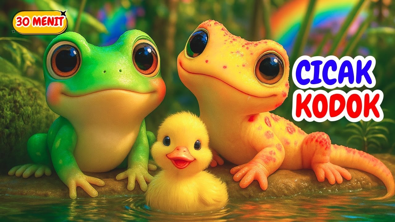 Ada Kodok Rekotok - Cicak Cicak di Dinding & Lagu Anak Indonesia Balita TK PAUD