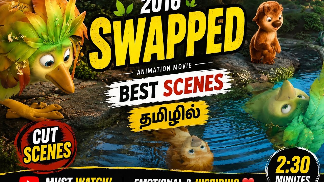 🔥 Swapped (2026) Best Scenes in Tamil | Heart Touching Animation Movie @MissTamil24x7 