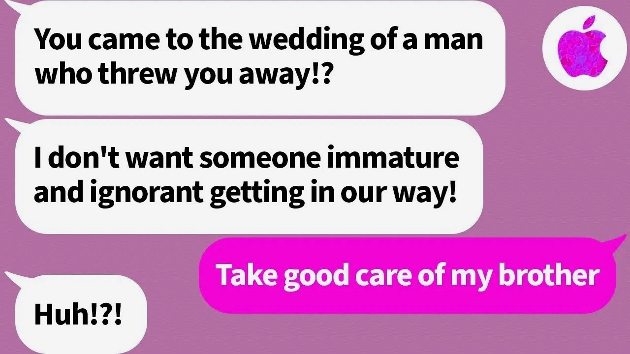 Thinking that I was my brother's ex, his fiance kicked me out of the wedding