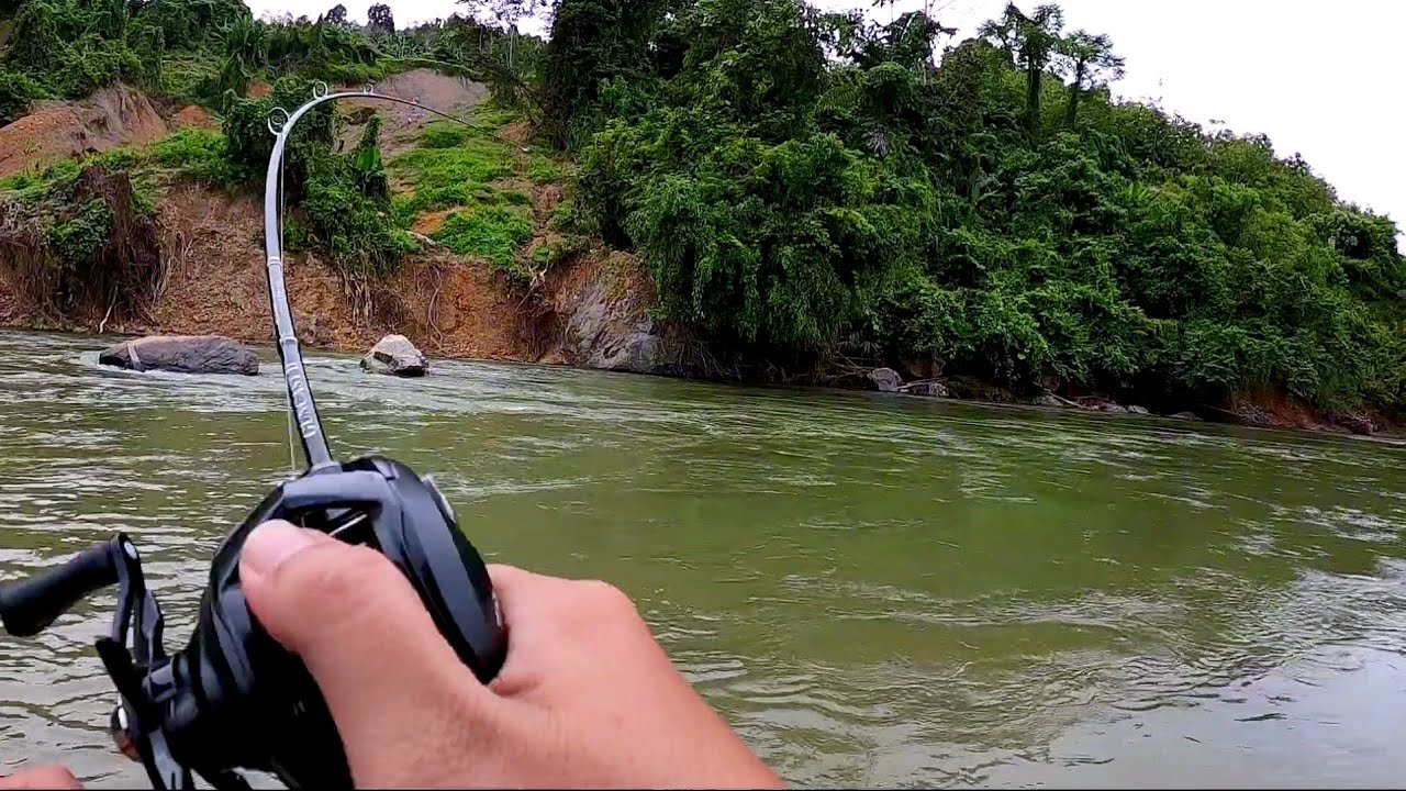 Stream Fishing | Sambaran Rakus Ikan Mahseer | Sungai berubah selepas banjir dan tanah runtuh