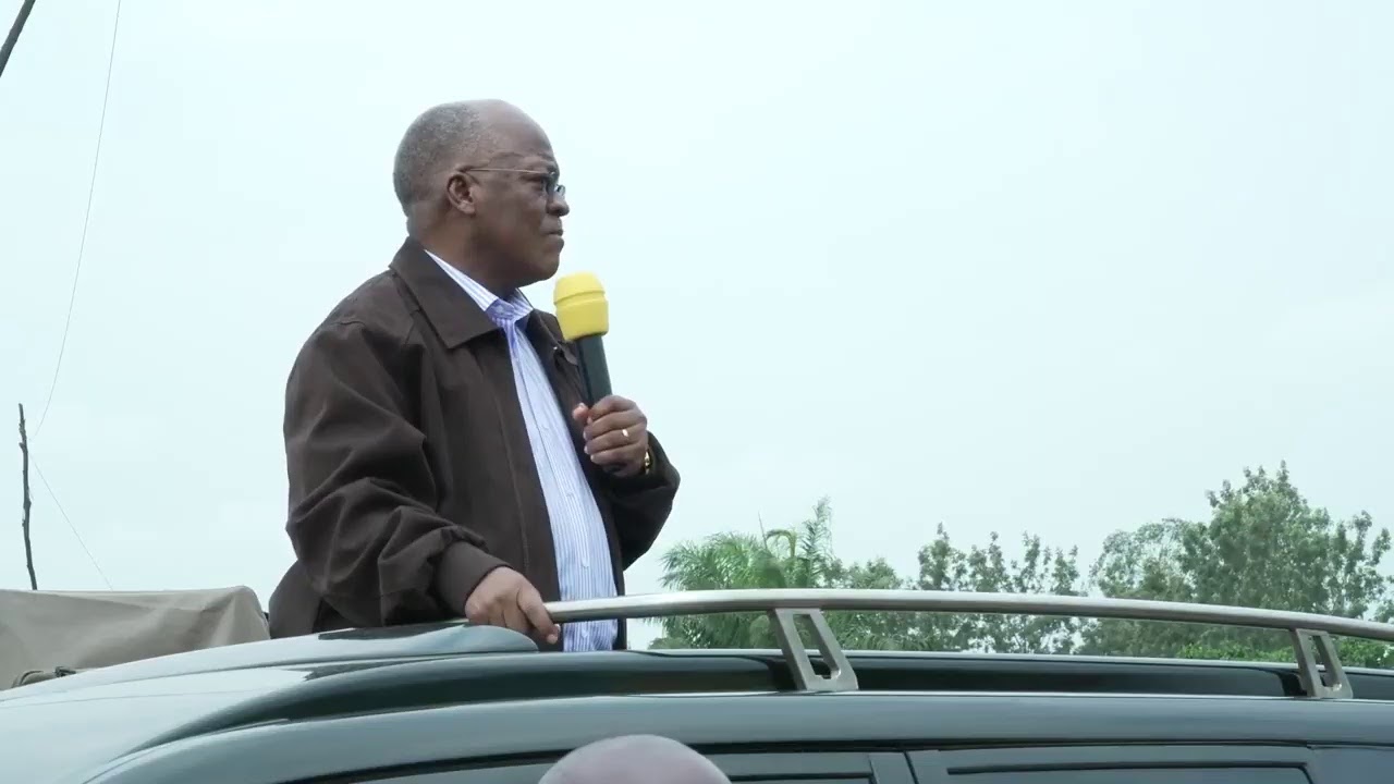 LIVE: Mhe Rais akiongea na wananchi wa kyaka akiwa njiani kwenda Karagwe
