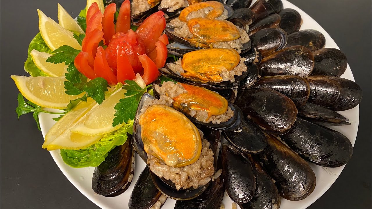 📌 Midye Dolması 🇩🇪 Gefülltemuscheln