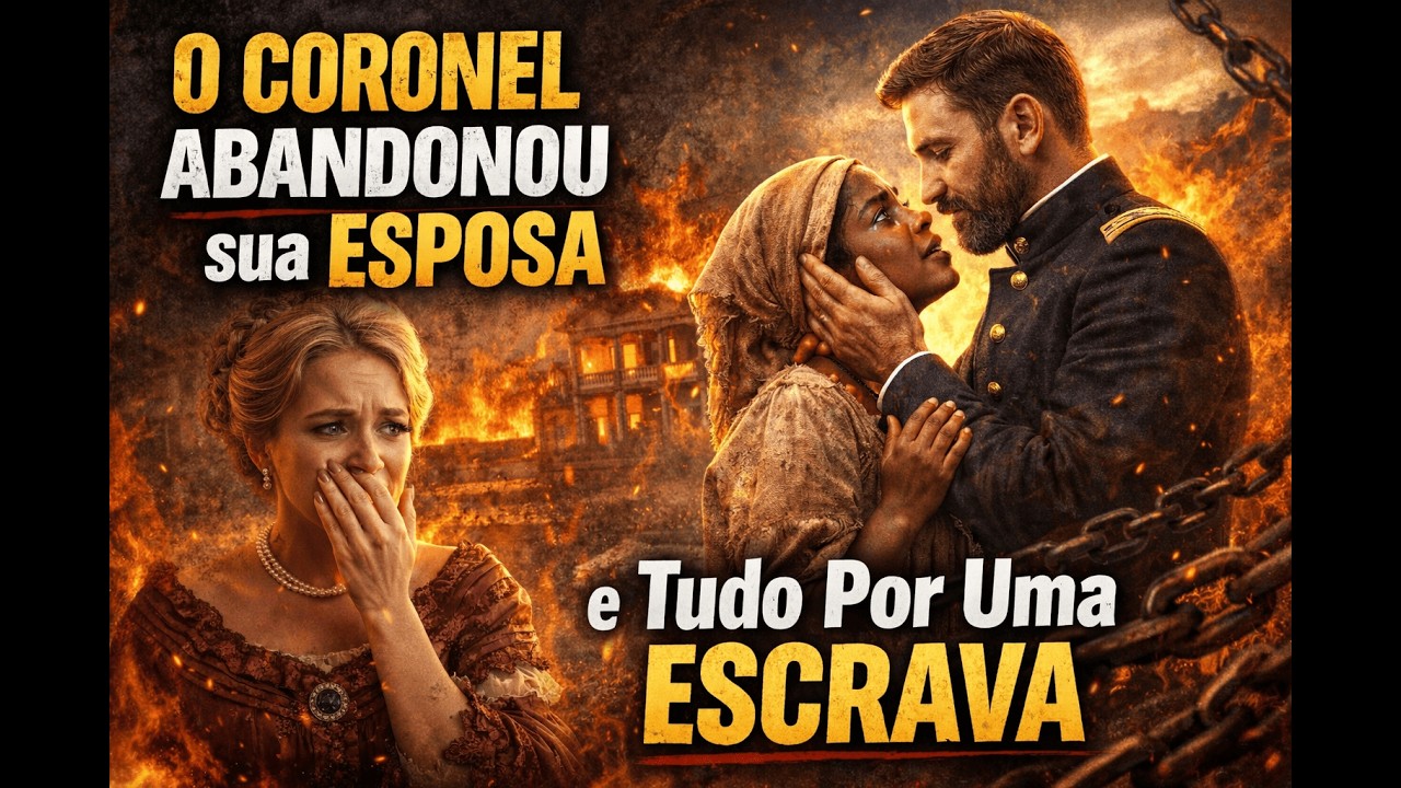 AMOR IMPOSSÍVEL - O Coronel Que Abandonou Tudo Por Uma Escrava.... e o final ninguém imaginou