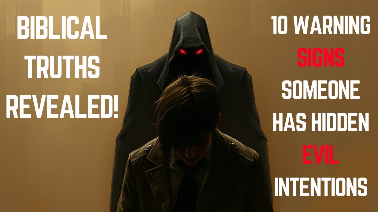 10 Warning Signs Someone Has Hidden Evil Intentions | Biblical Truths Revealed!