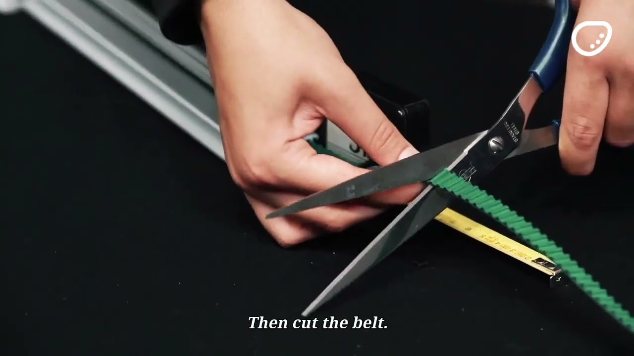 ASSEMBLY OF THE ABALON MOTORIZED TRACK WITH ANGLE