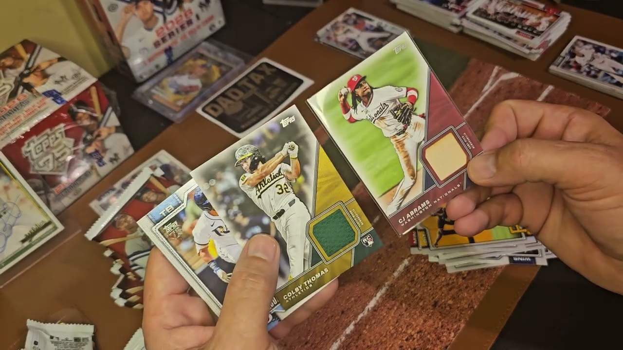 Topps 2026 series 1 3 hobby boxes hit HOF auto out of 5