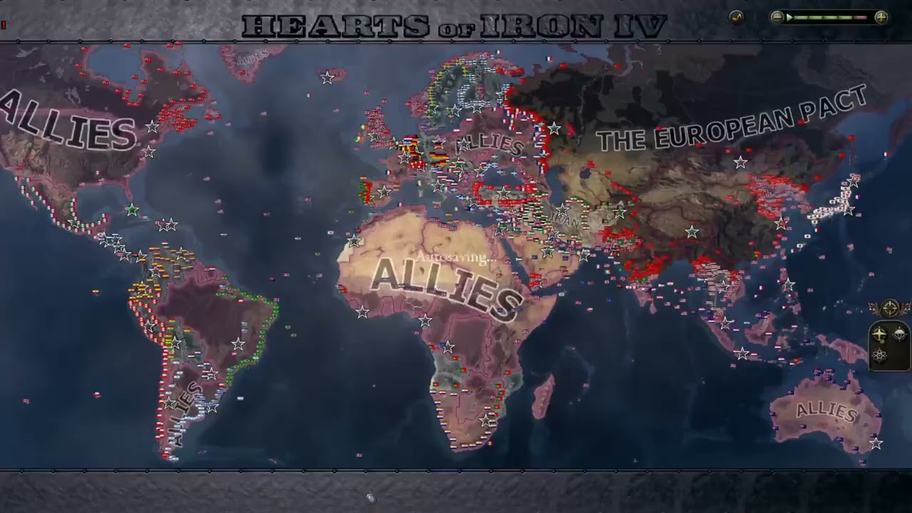 Berlin-Moscow-Tokyo Axis VS Allies With 1939 US Entry