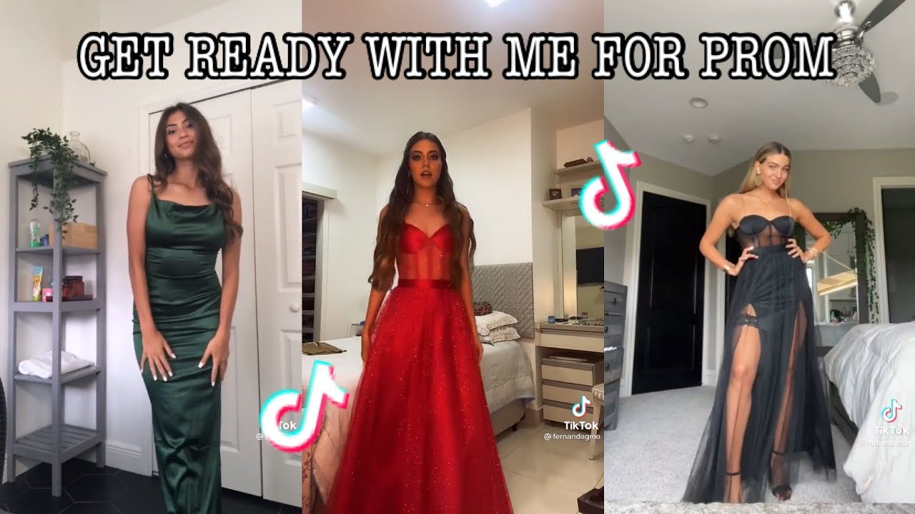 GET READY WITH ME FOR PROM TIKTOK COMPILATION