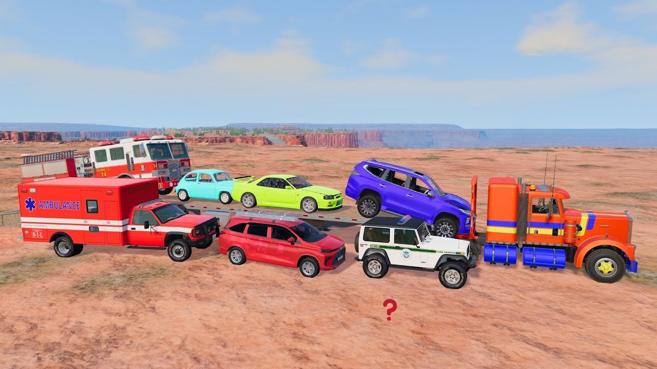 🚚🚨🚖mobil-mobilan warna truk oleng, mobil molen, mobil polisi, eksavator,pemadam, ambulan, dll🚚🚨🚖