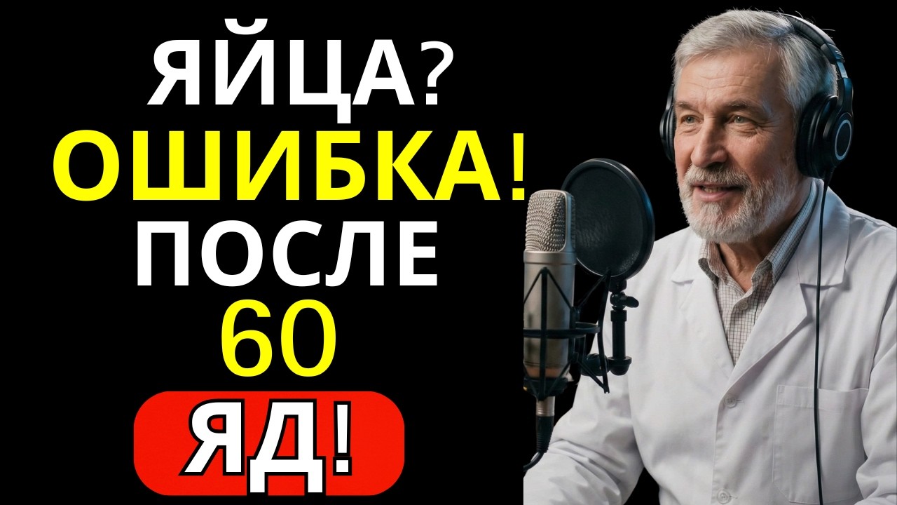 Яйца после 60: 5 ошибок, которые разрушают здоровье | Здоровье с Доктором