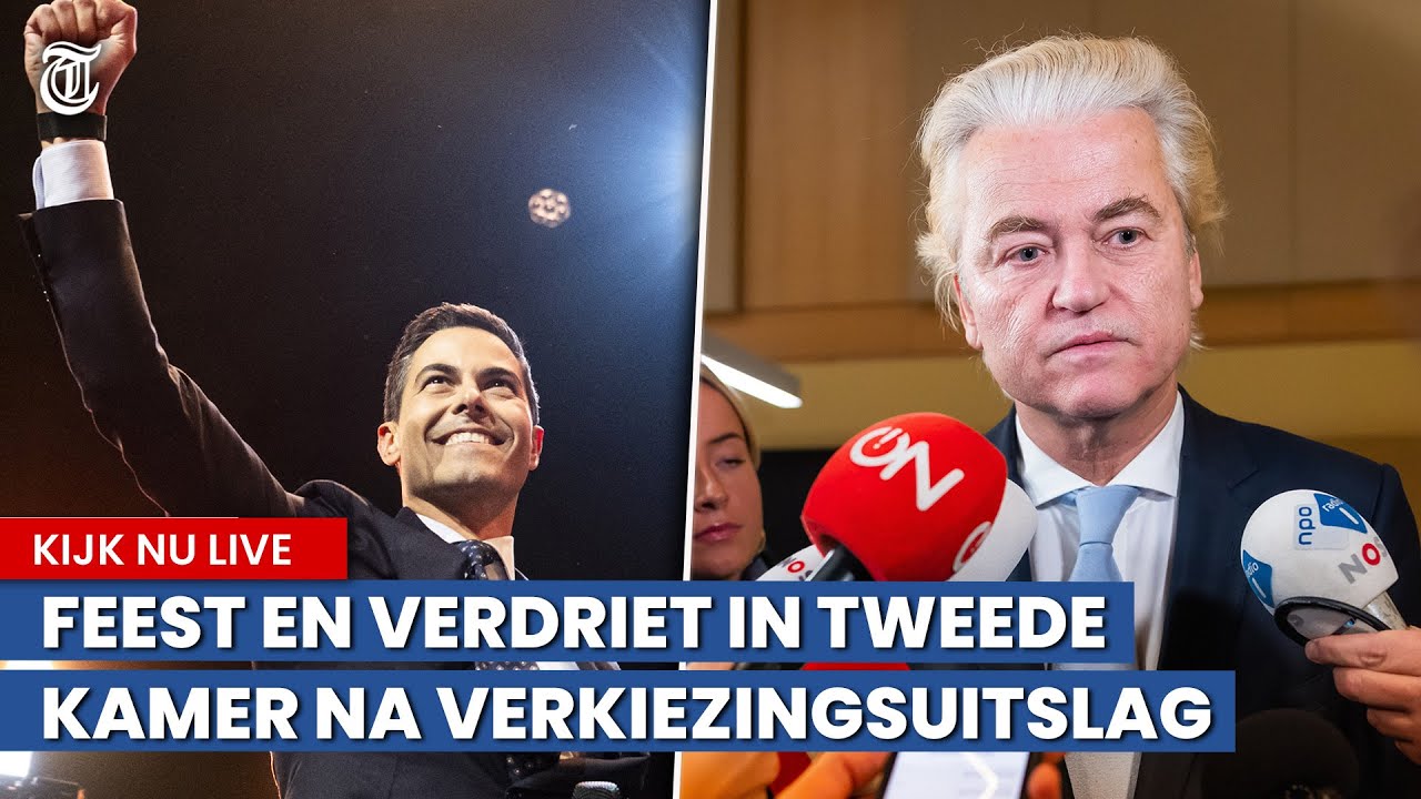 KIJK TERUG: Feest en verdriet in Tweede Kamer na verkiezingsuitslag
