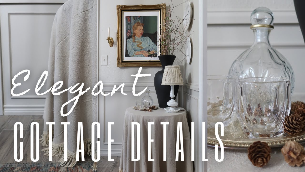 First BIG DIY Project of 2024!! || Elegant Cottage Style || Charming Picture Frame Wainscoting