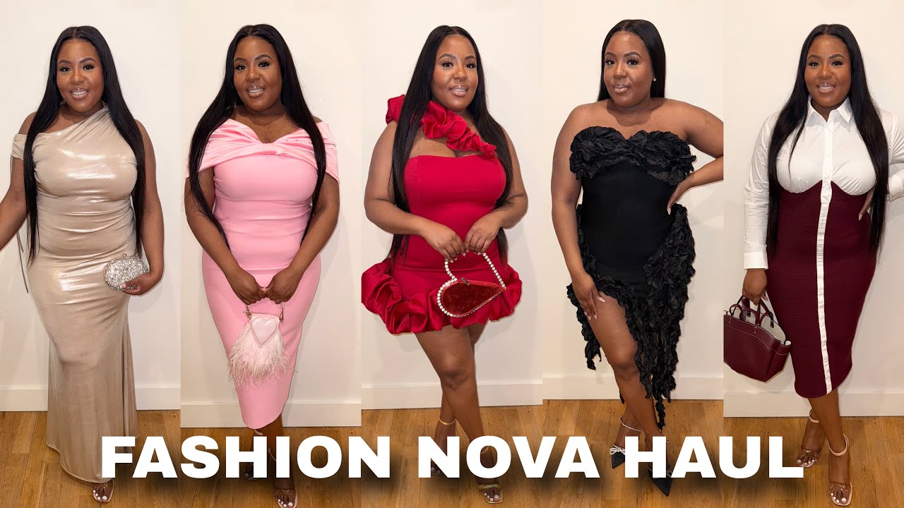 Fashion Nova Valentine's Day Haul 2025! 💘 Must-Have Outfits & Date Night Looks!💄 💕