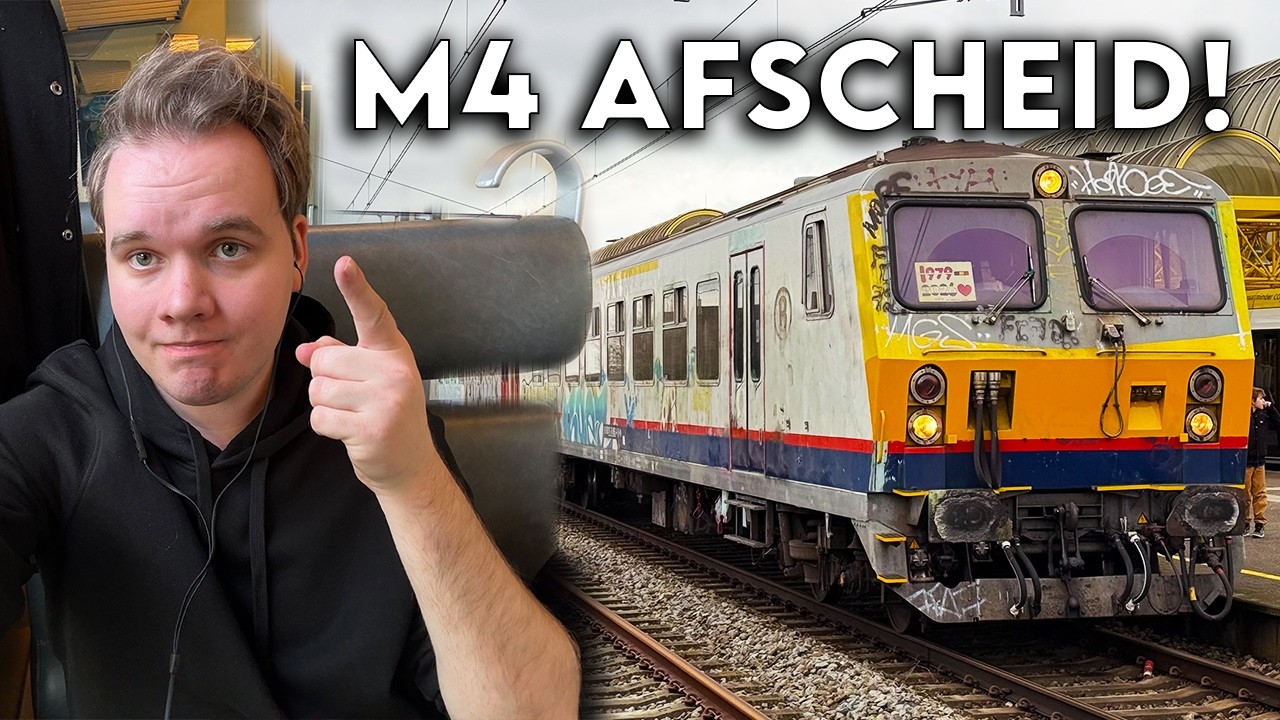 De NMBS M4 AFSCHEIDSRIT was EPISCH // Reis mee met de volledige rit!