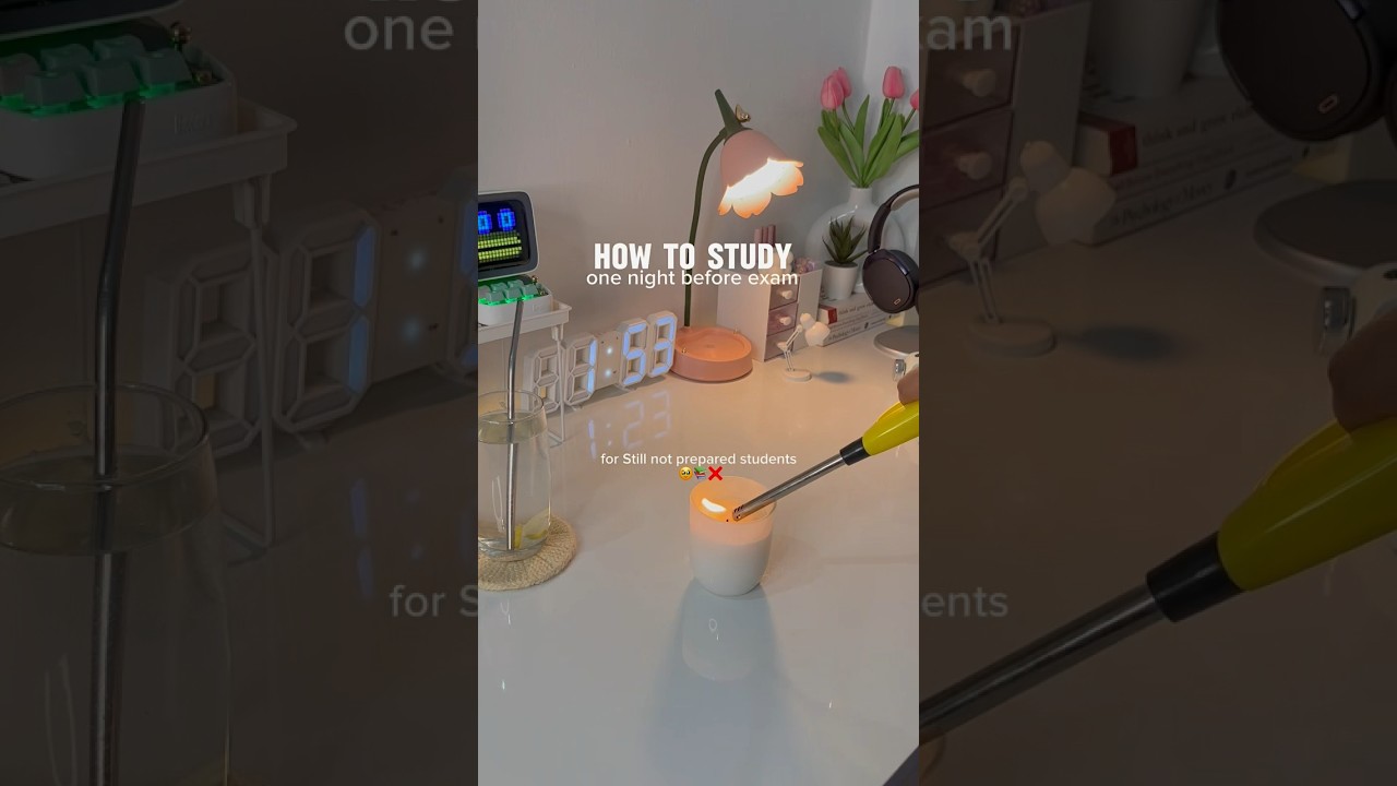 How to study one night before exam 📚🥹 !? #studymotivation #shorts #trending