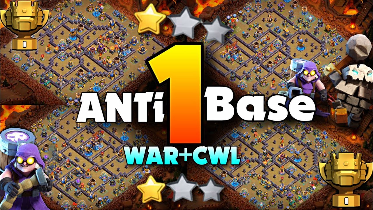 JUNE NEW TH18 WAR* + *LEGEND* + *CWL BASE* LINKS Best TH18 Anti 1 Star Defense | Clash of Clans