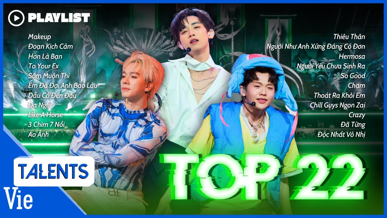 TOP 22 bản hit xuất hiện trong các BXH của Anh Trai Say Hi 2025