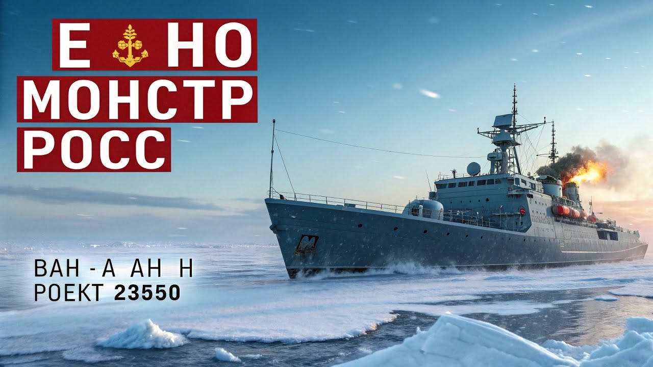 Ледяной монстр России: боевой ледокол, которого боится весь Север»