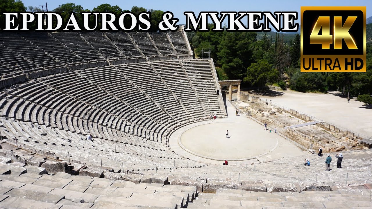EPIDAUROS und MYKENE - GRIECHENLAND 🇬🇷 (4K)