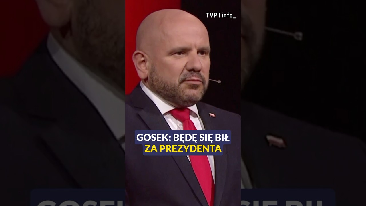Gosek: jestem wiernym sługą prezydenta Nawrockiego i ministra Ziobry #polityka #polska #shorts