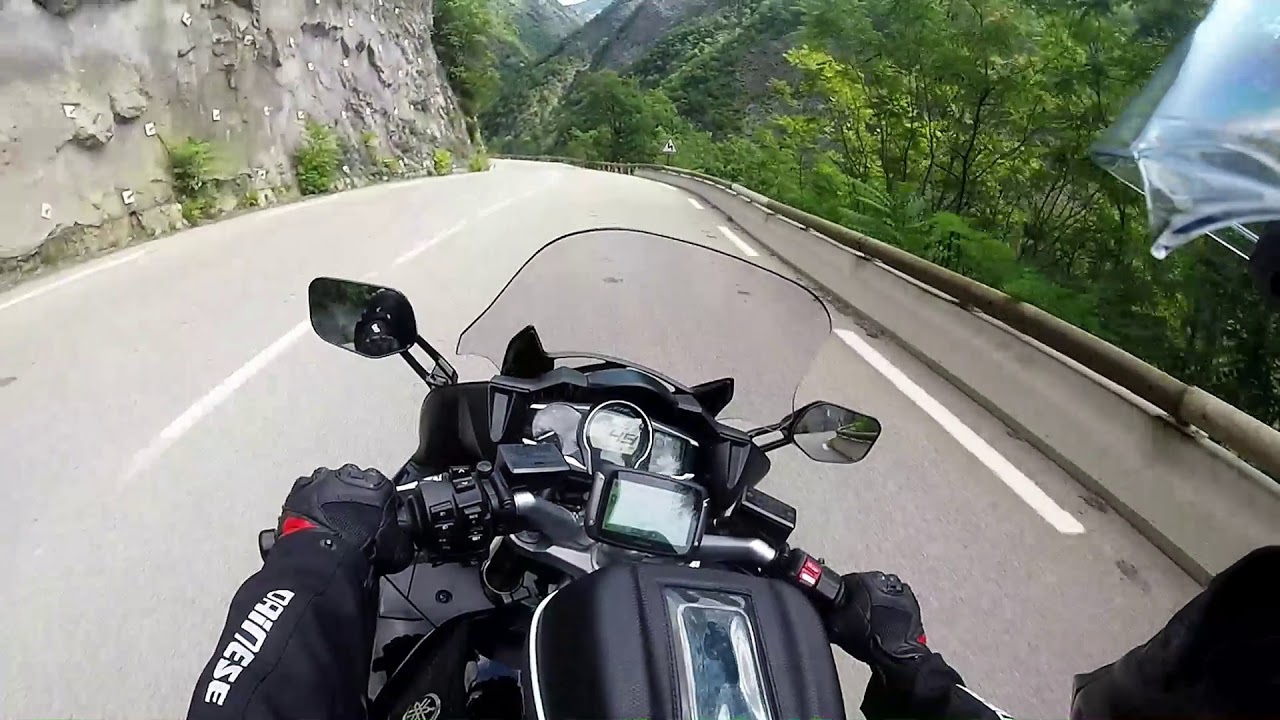 Gorges du  Cians en  FJR 1300