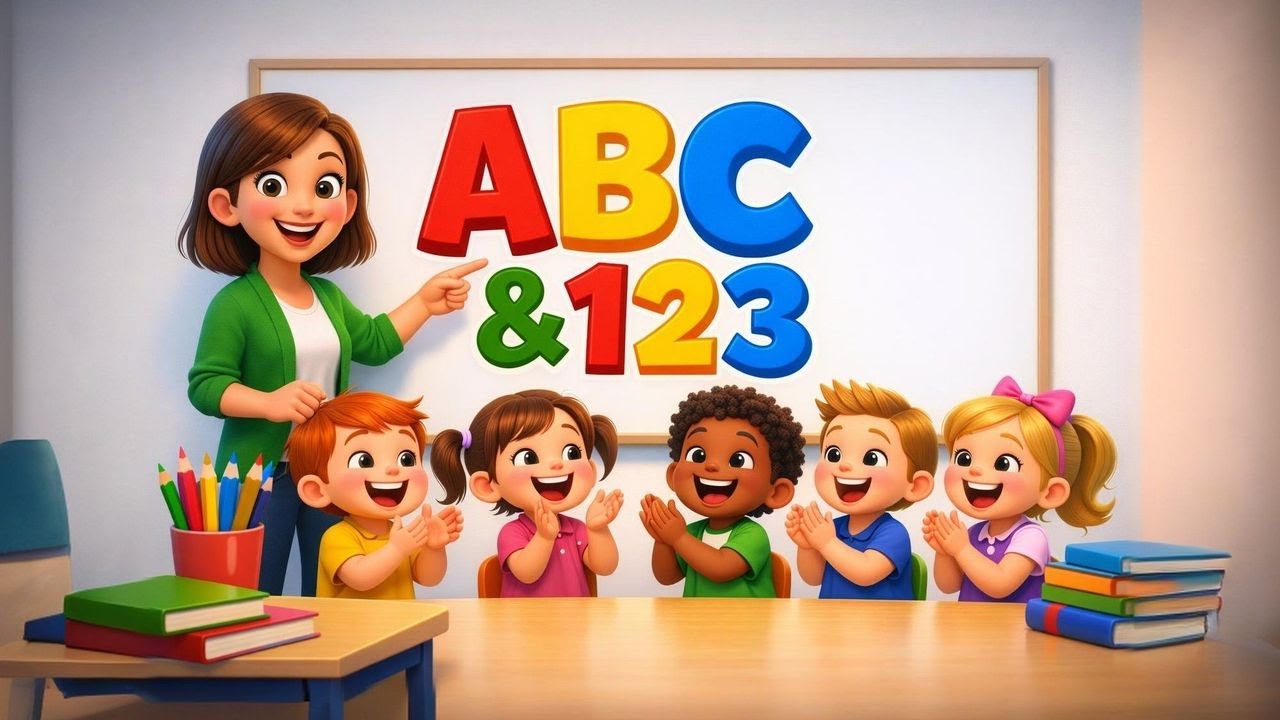 Exciting ABC & 123 Learning Adventure! Kids Rush to Learn Letters and Numbers