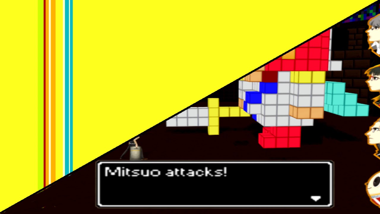 Persona 4 boss theme + Mitsuo theme at the same time