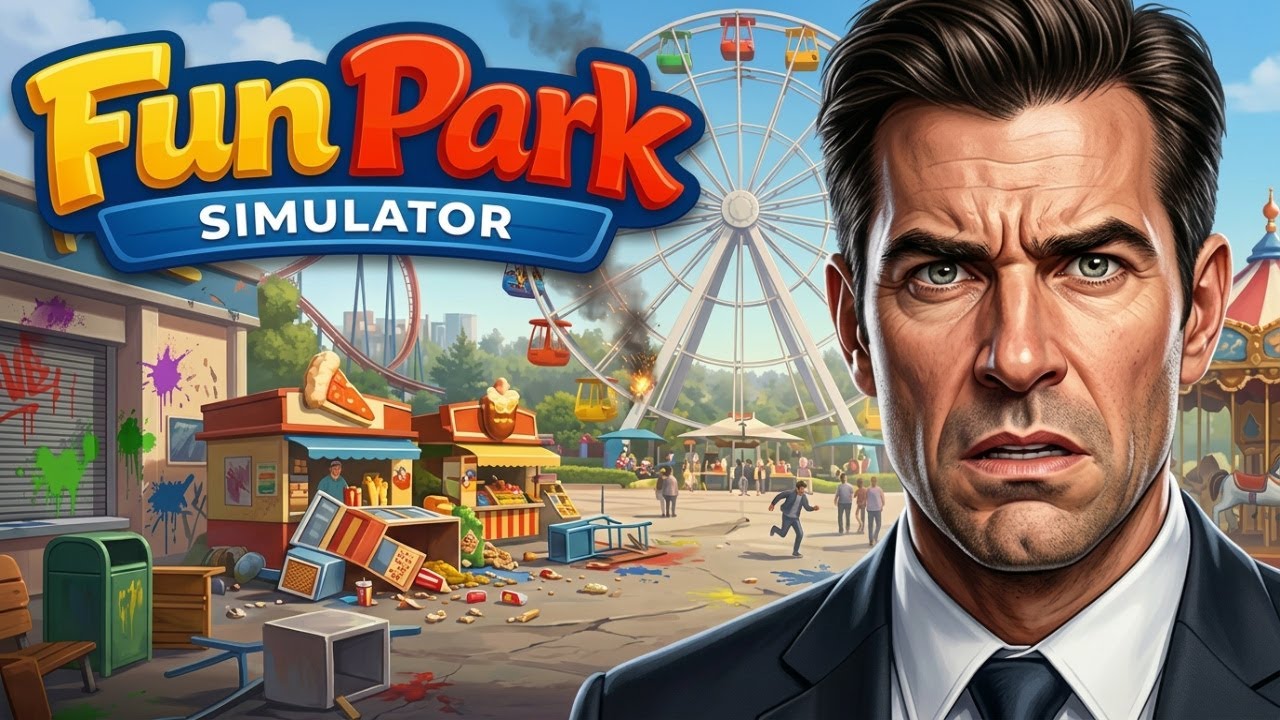 Fun Park Simulator &mdash; Ранний доступ &mdash; Открываем наш новый парк